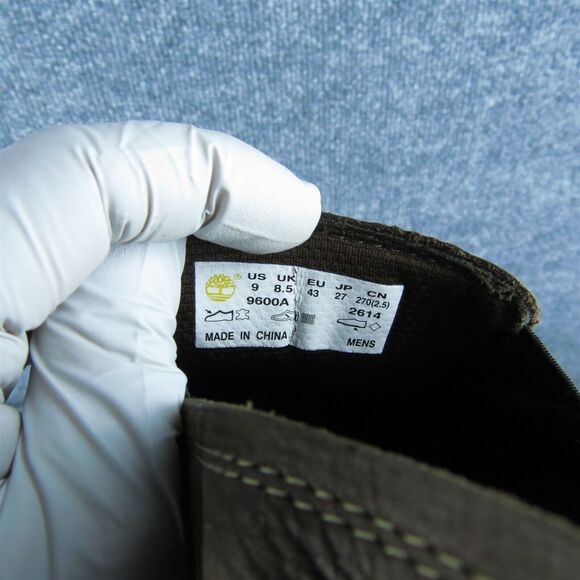 Timberland Earthkeeper Anti Fatigue Men Slip-On Sz 9 Medium Brown Leather - Picture 7 of 10